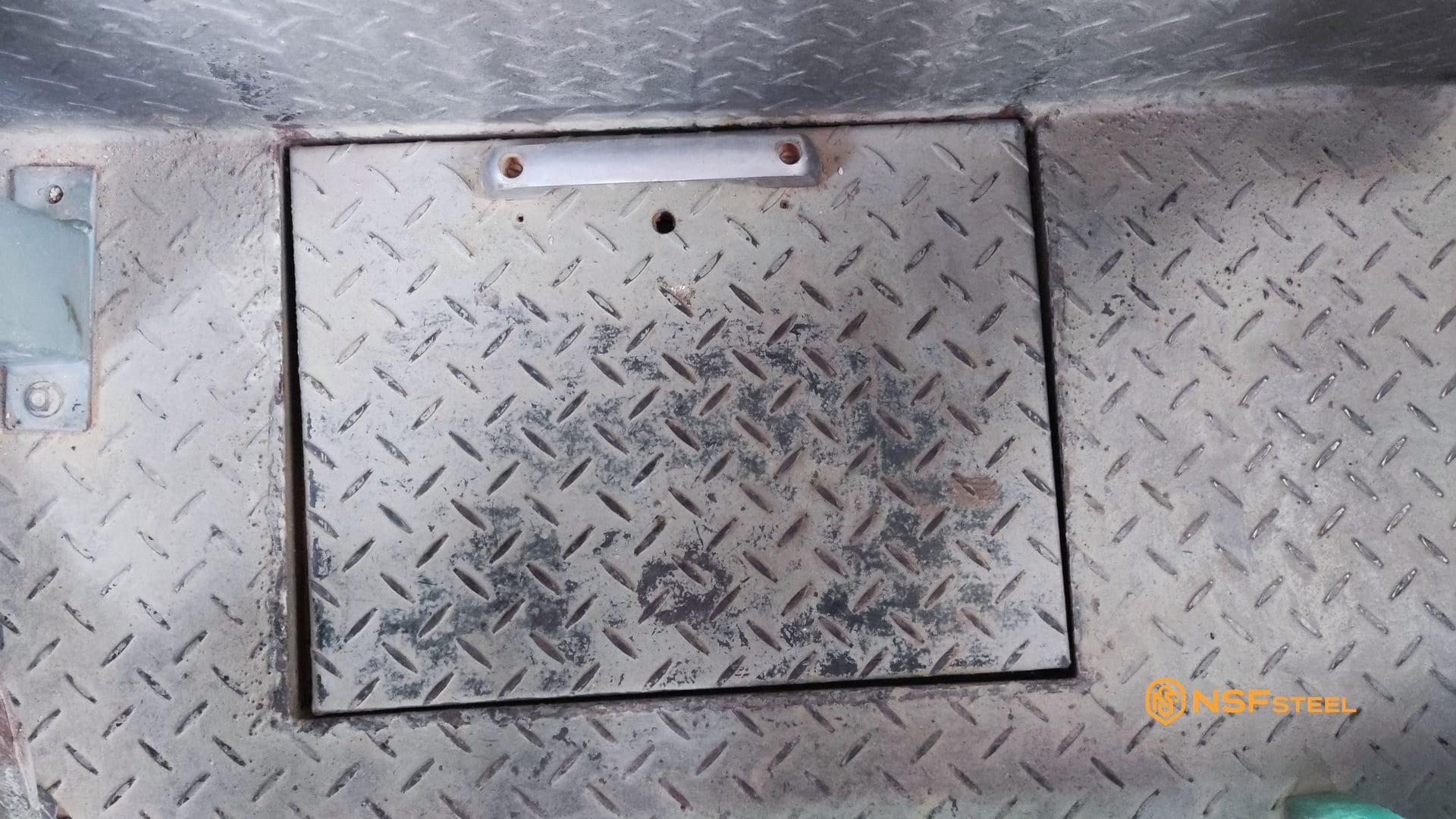 chapa xadrez de aço